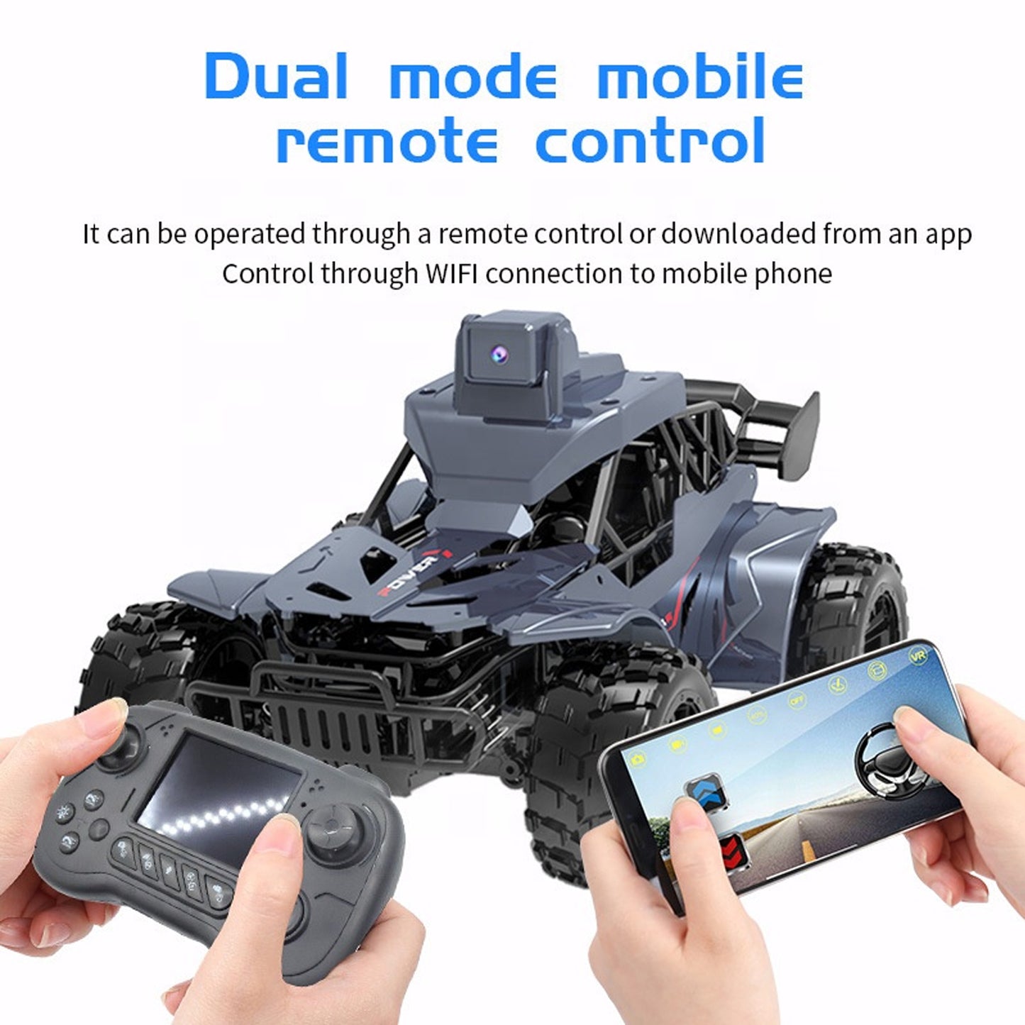 RC High Speed Off Road Car Black