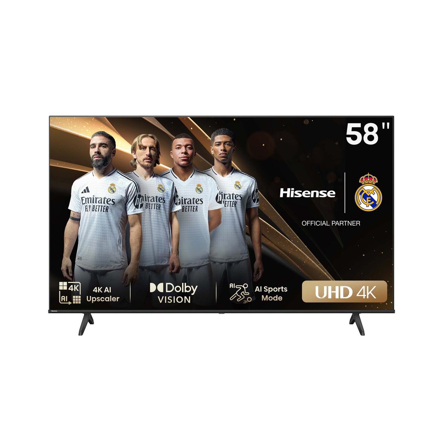 Hisense 58-inch Smart 4K UHD TV