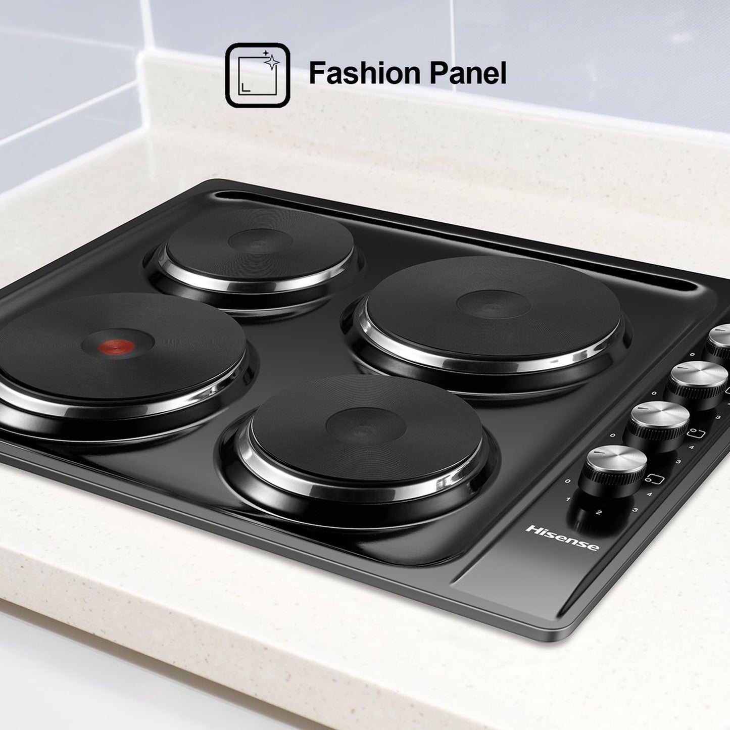 Hisense 60cm Hob Black