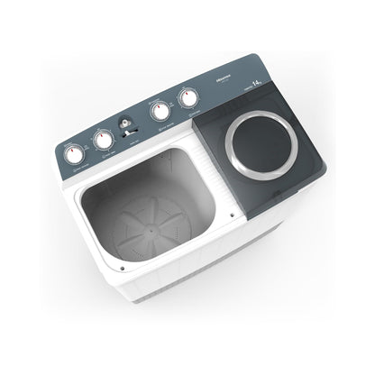 Hisense 14Kg Twin Tub Washing Machine White