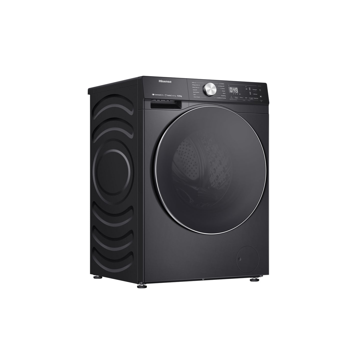 Hisense 5S Series 12kg Premium Front Loader Black