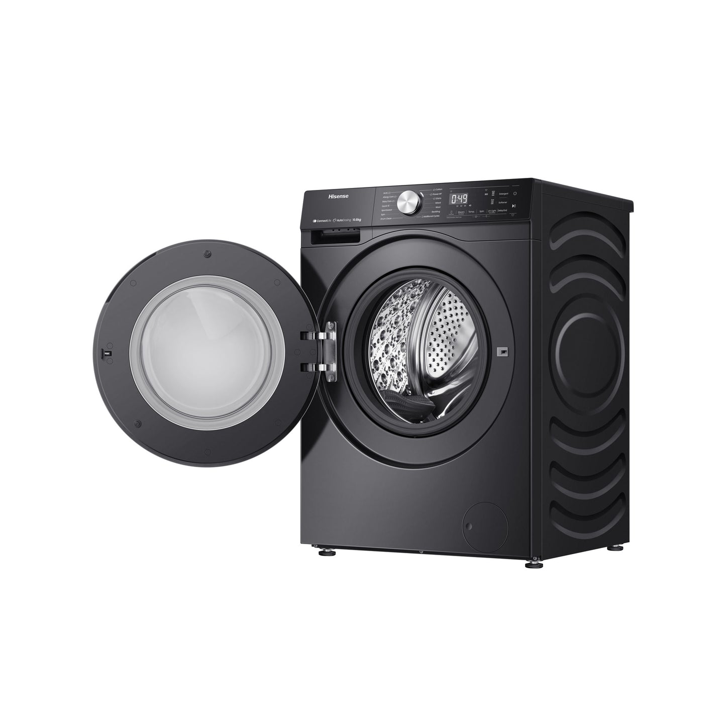 Hisense 5S Series 12kg Premium Front Loader Black