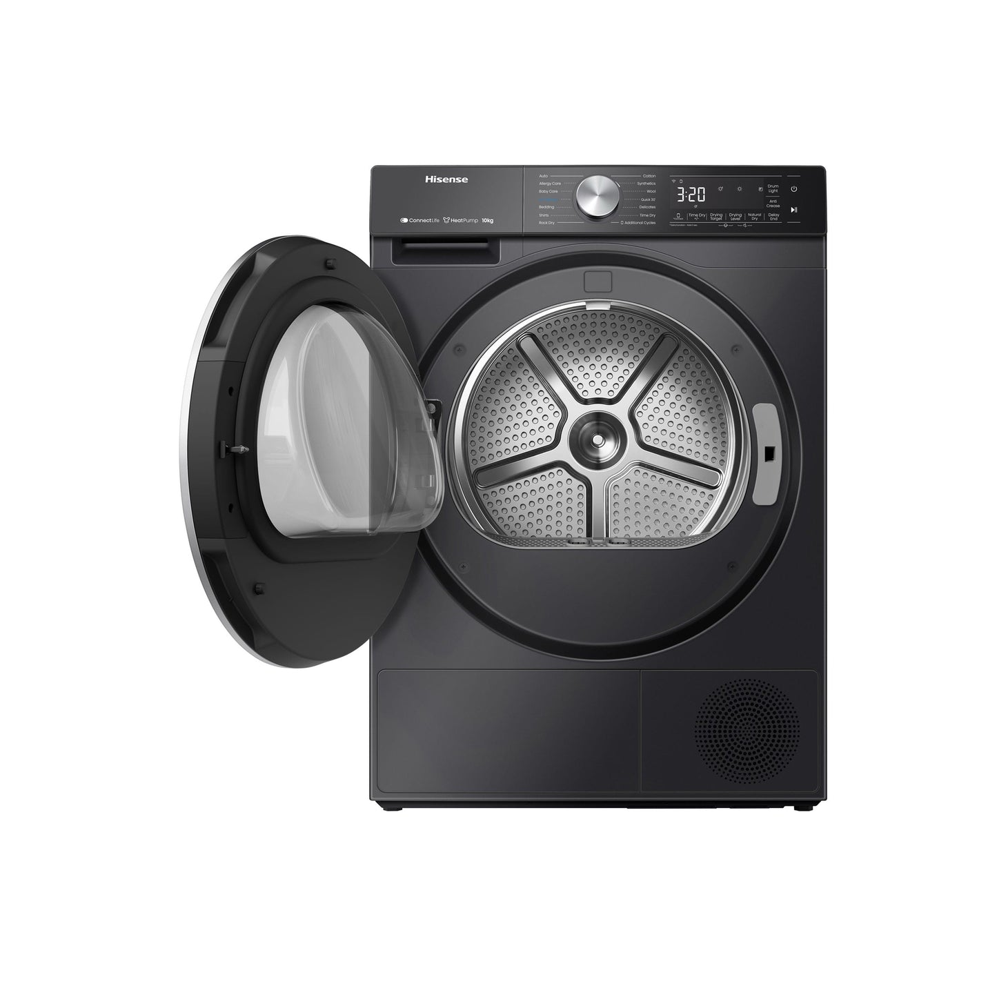 Hisense 5S Series 10kg Premium Heat Pump Tumbler Dryer Black