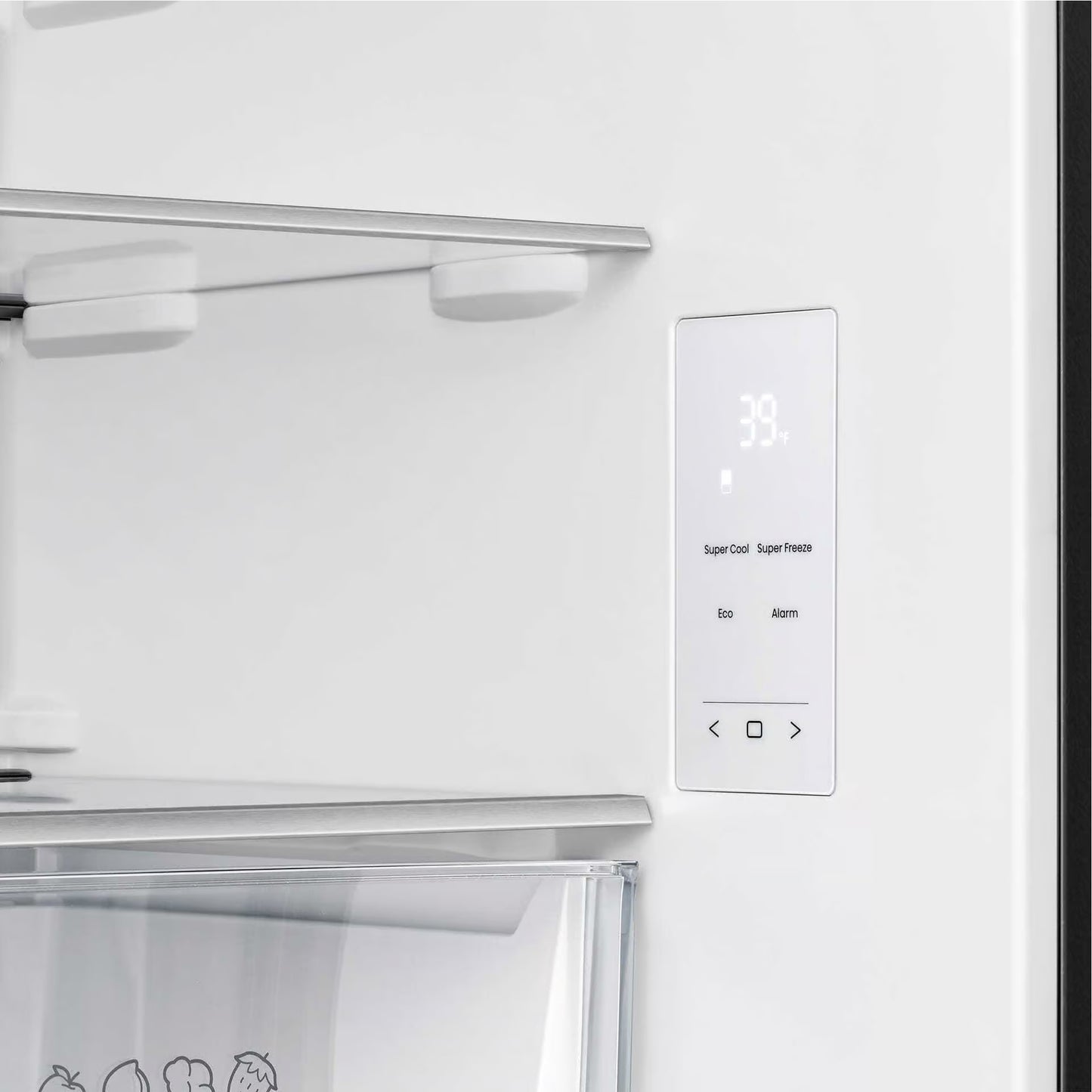 Hisense 500L Bottom-Mount Refrigerator Black