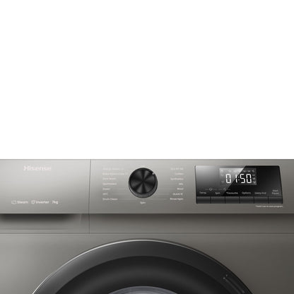 Hisense 9kg Front Loader Washing Machine Titanium