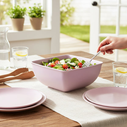 Square 3.8Lt Bowl Pink