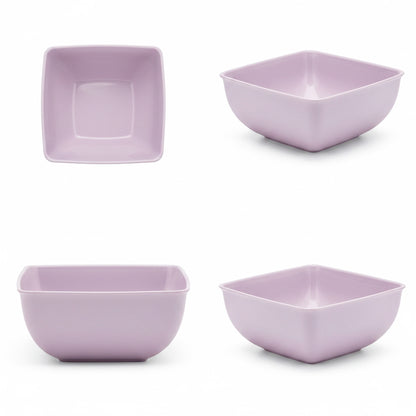 Square 3.8Lt Bowl Pink