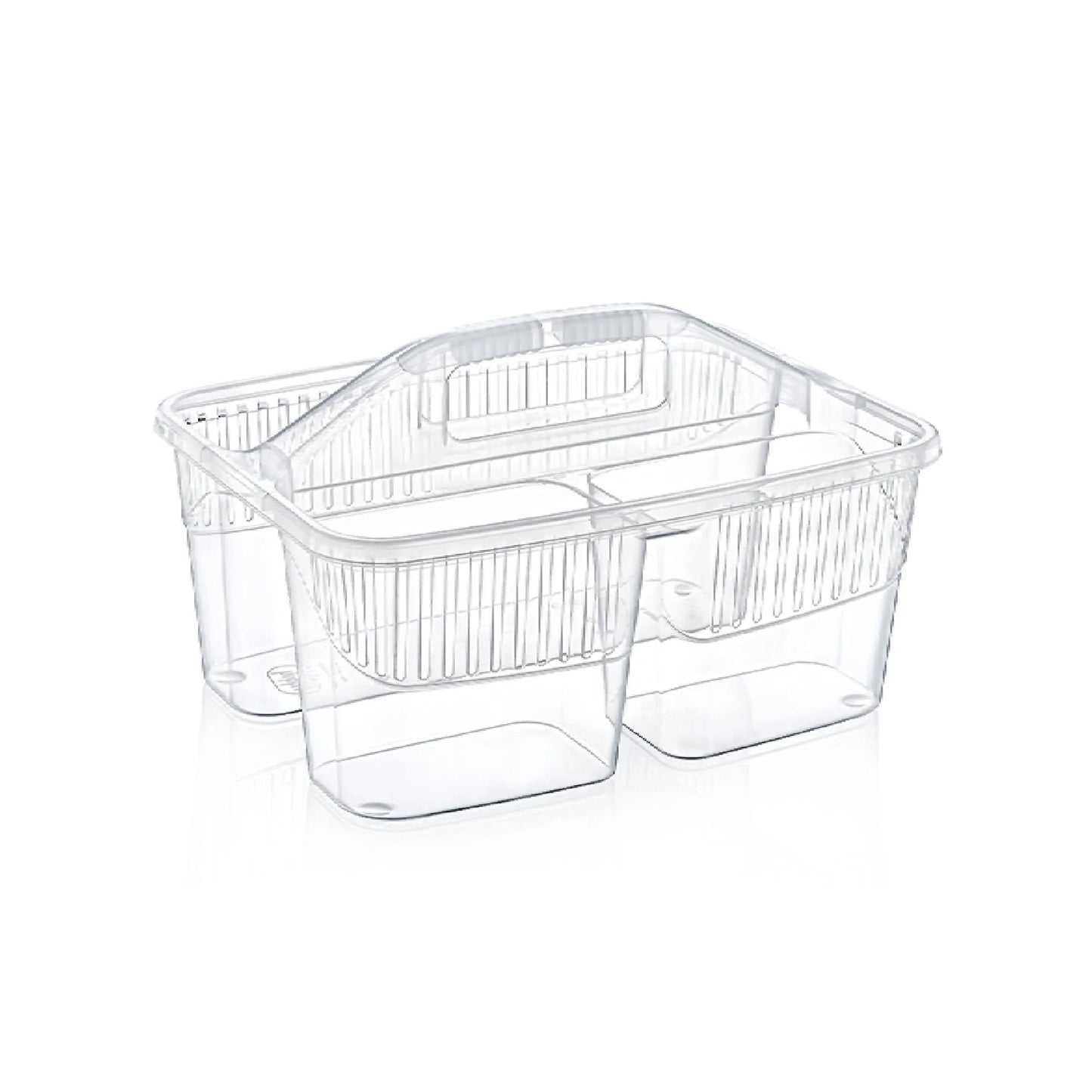 Classy Cleaning Supplies Basket Clear