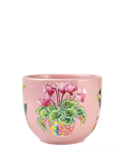 Maxwell & Williams Gabby Malpas Jardin Cyclamen Planter Pot - Pink