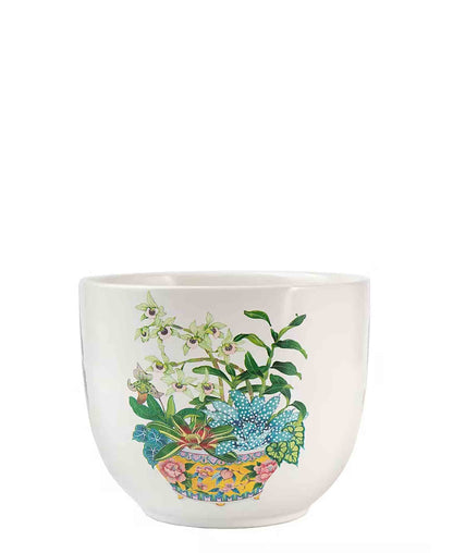 Maxwell & Williams Gabby Malpas Jardin Orchid Planter Pot - White