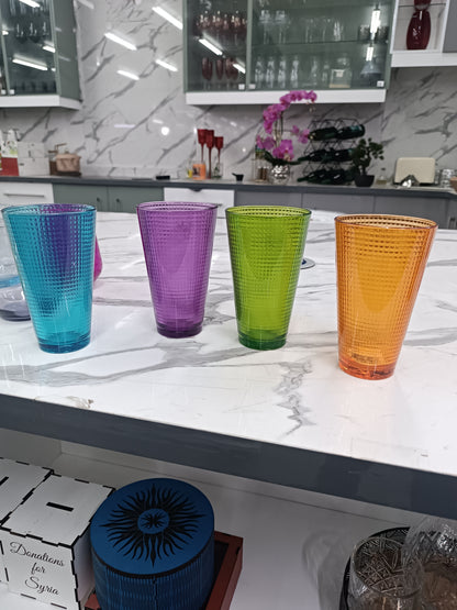 Pasabahce 4 Piece Tumbler Set - Assorted