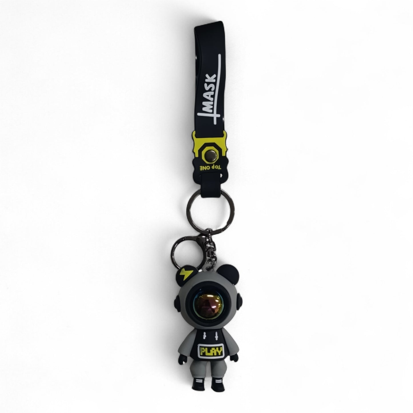 Keychain HQ Astronaut Keyring Grey