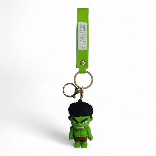 Keychain HQ The Incredible Hulk Keyring Green
