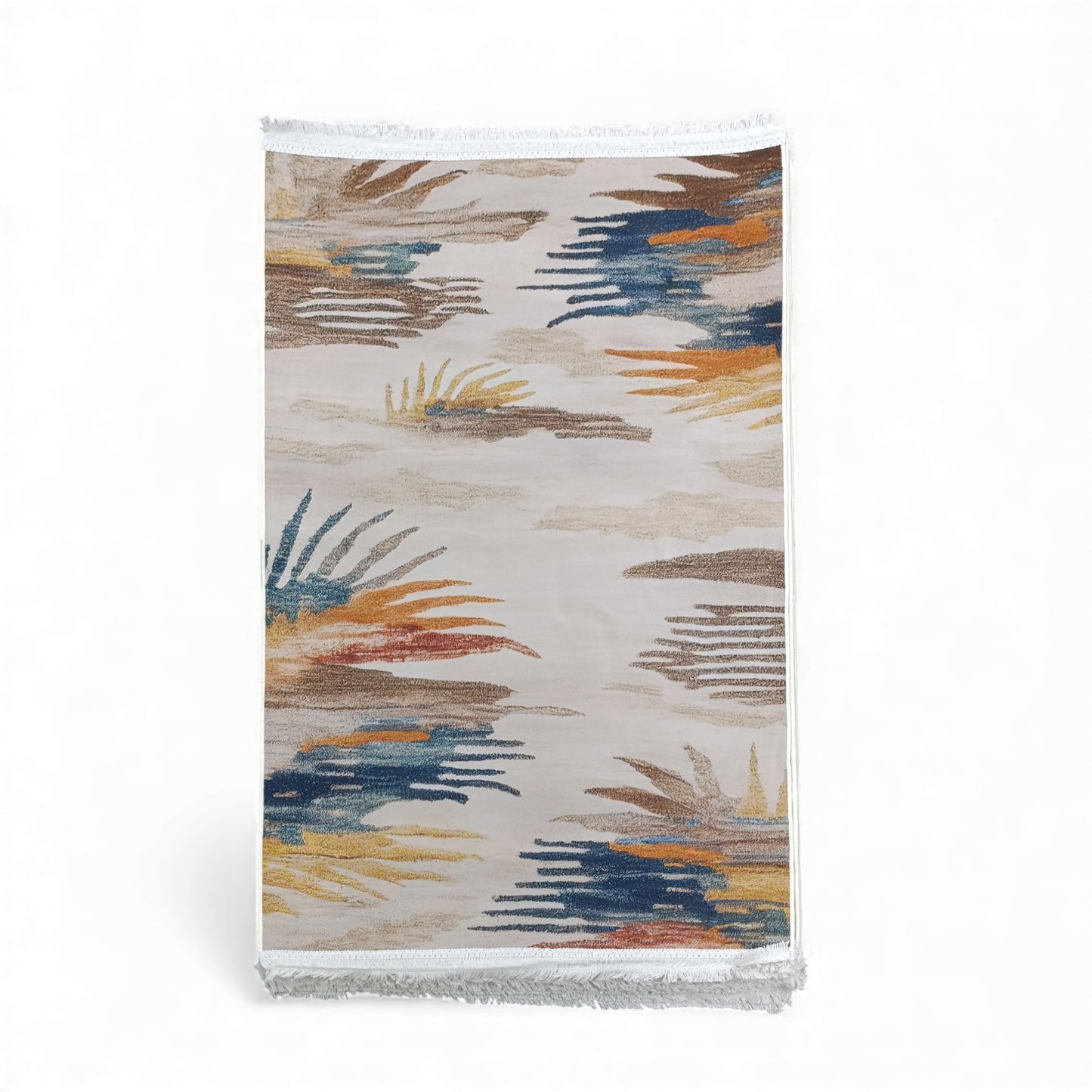 1 x 1.5m Abstract Bohemian Design Carpet Multicoloured