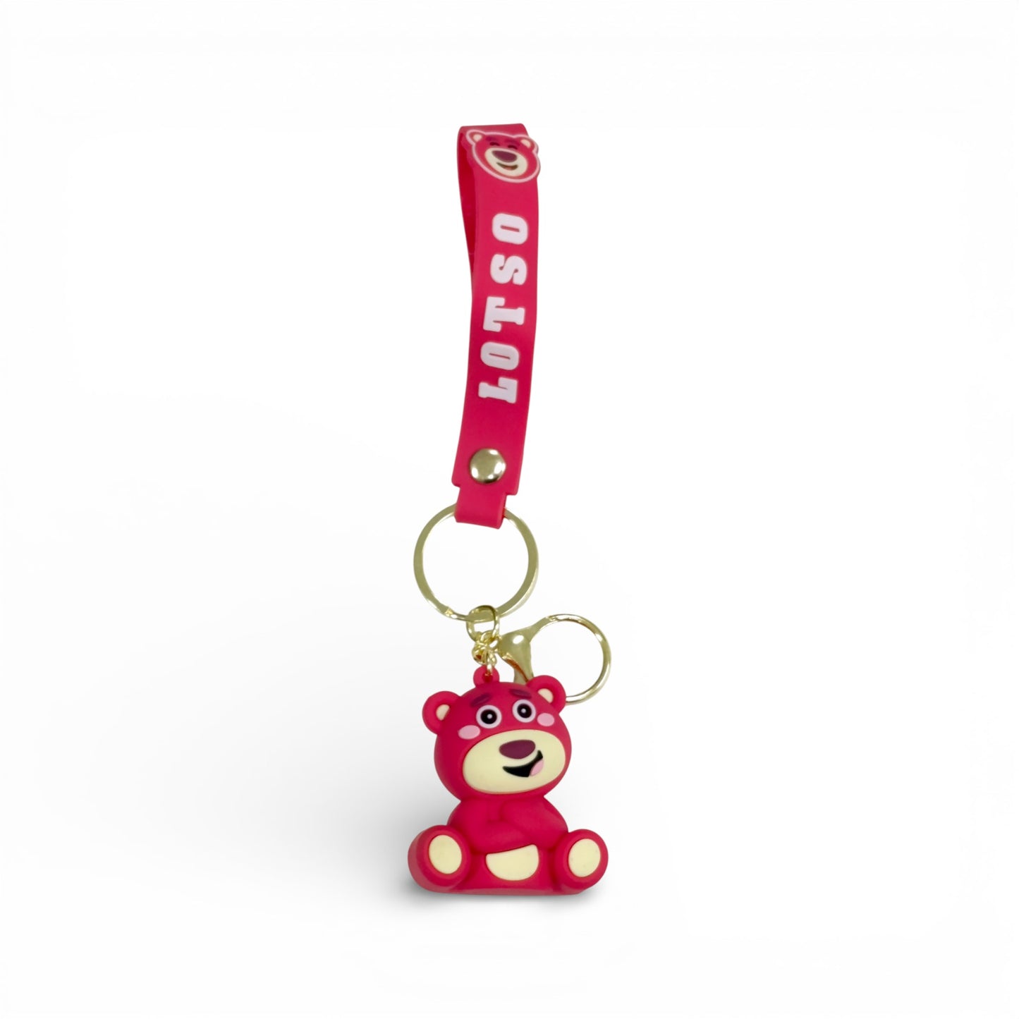 Cartoon Keychain Red