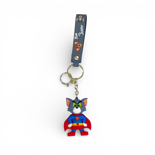 Cartoon Keychain Grey