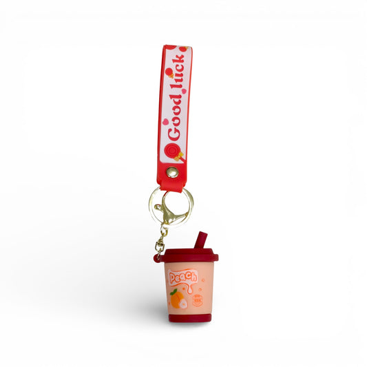 Beverage Keychain Peach