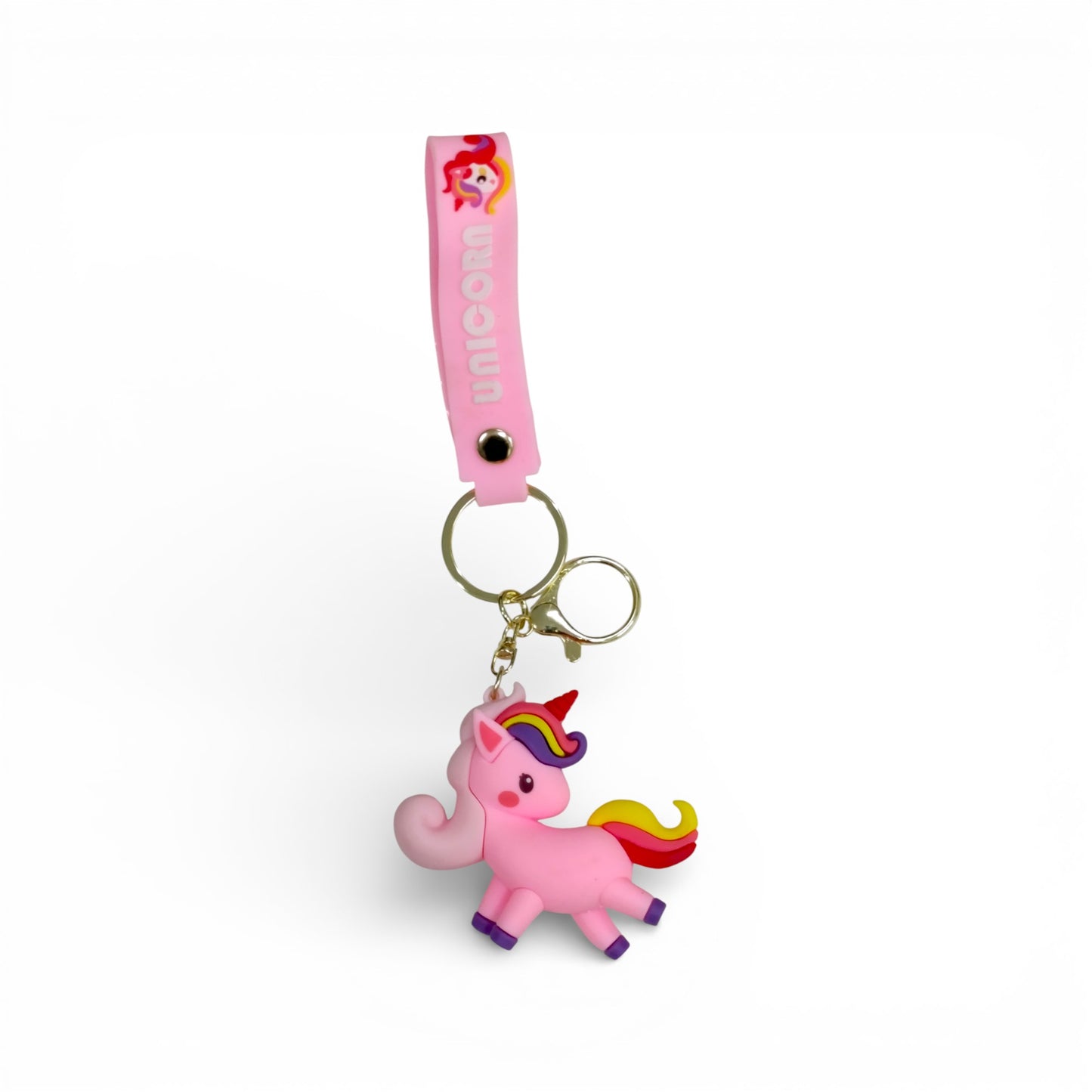 Unicorn Keychain Pink