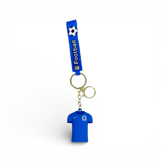 FCC Football Keychain Blue