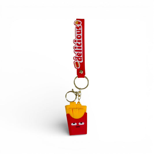 Chips Keychain Red & Yellow