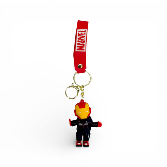 Superhero Keychain Red