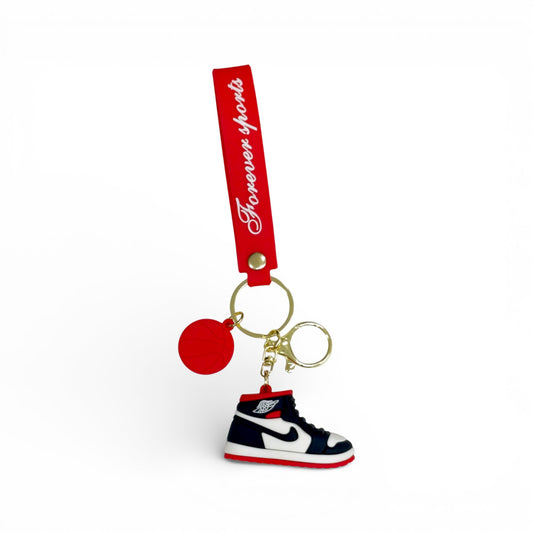 Sneaker Keychain Red