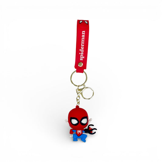 Cartoon Keychain Red