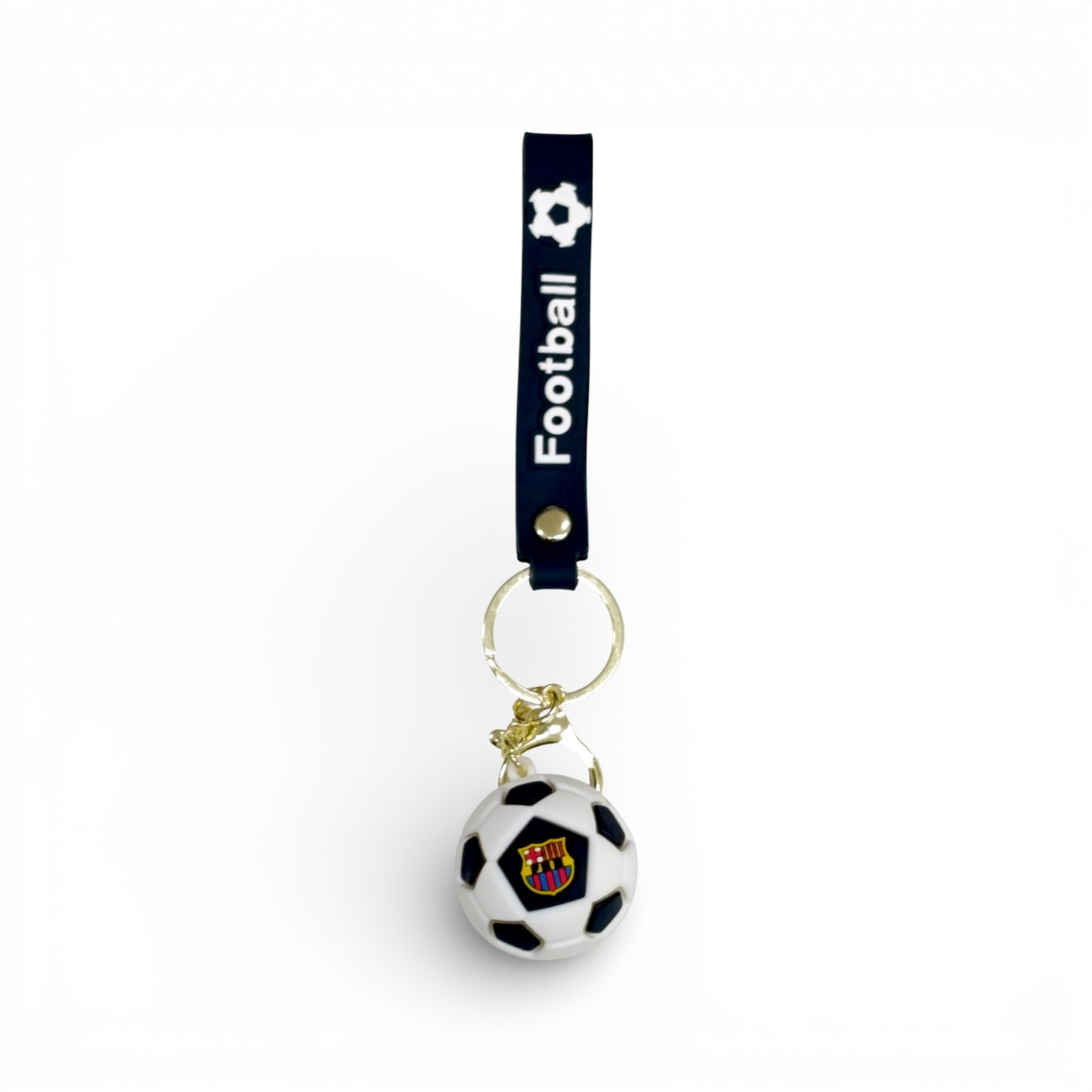 FCB Ball Keychain Black & White
