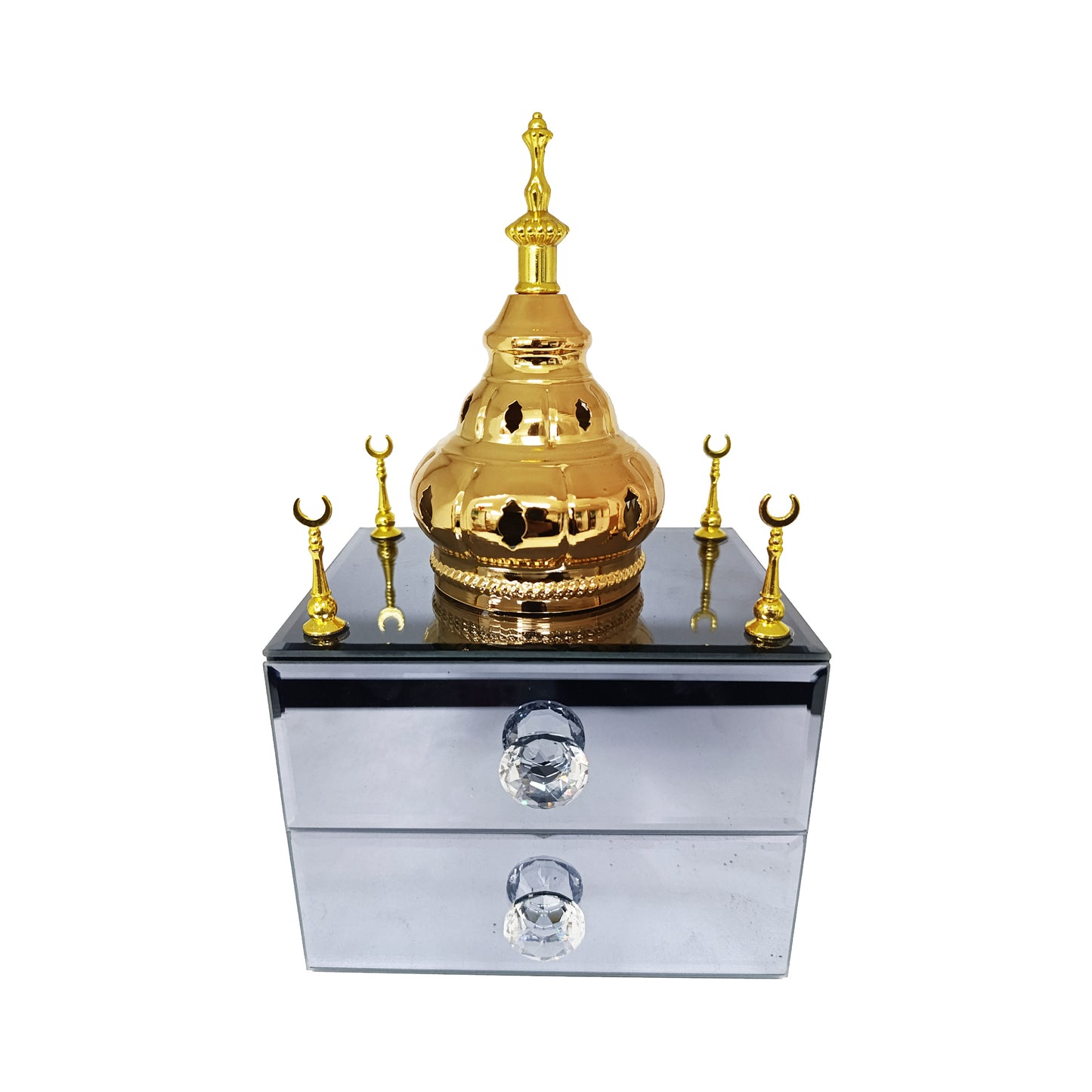 Exotic Designs Incense Burner - Silver