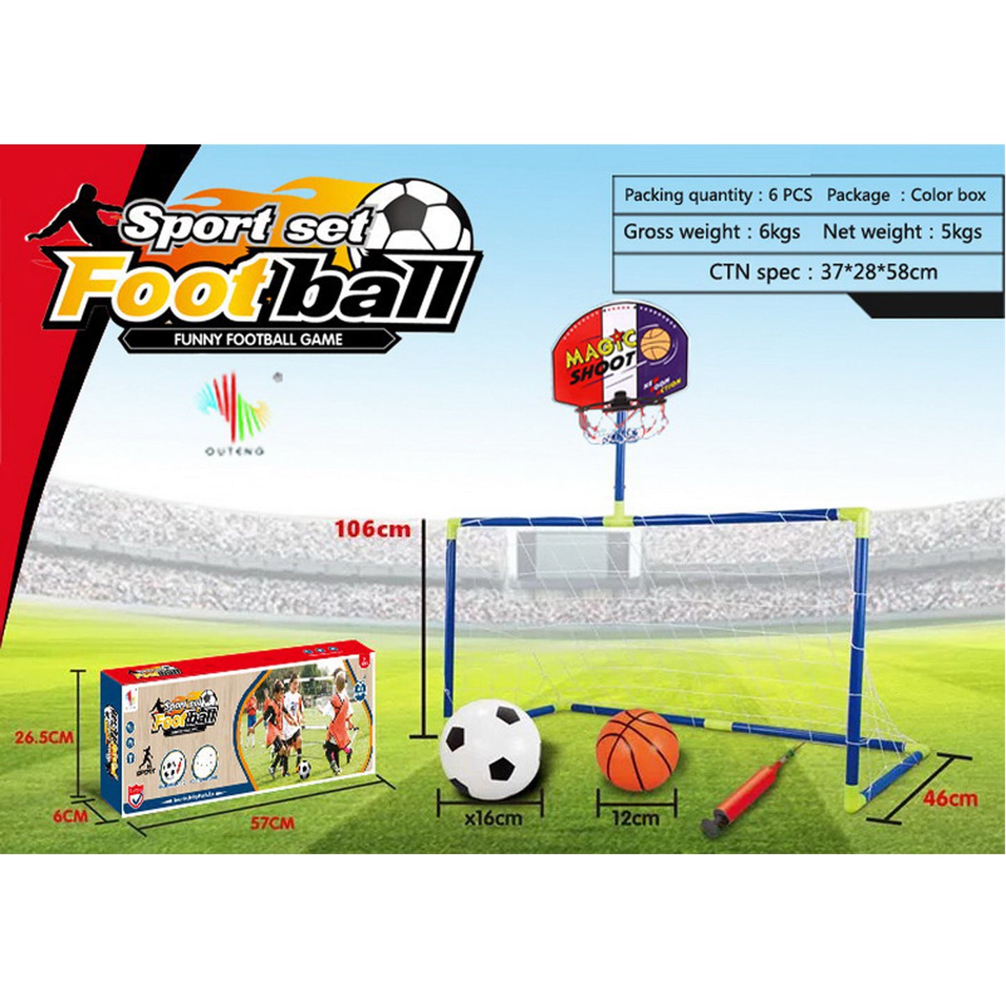 Kids Outdoor Sports Set