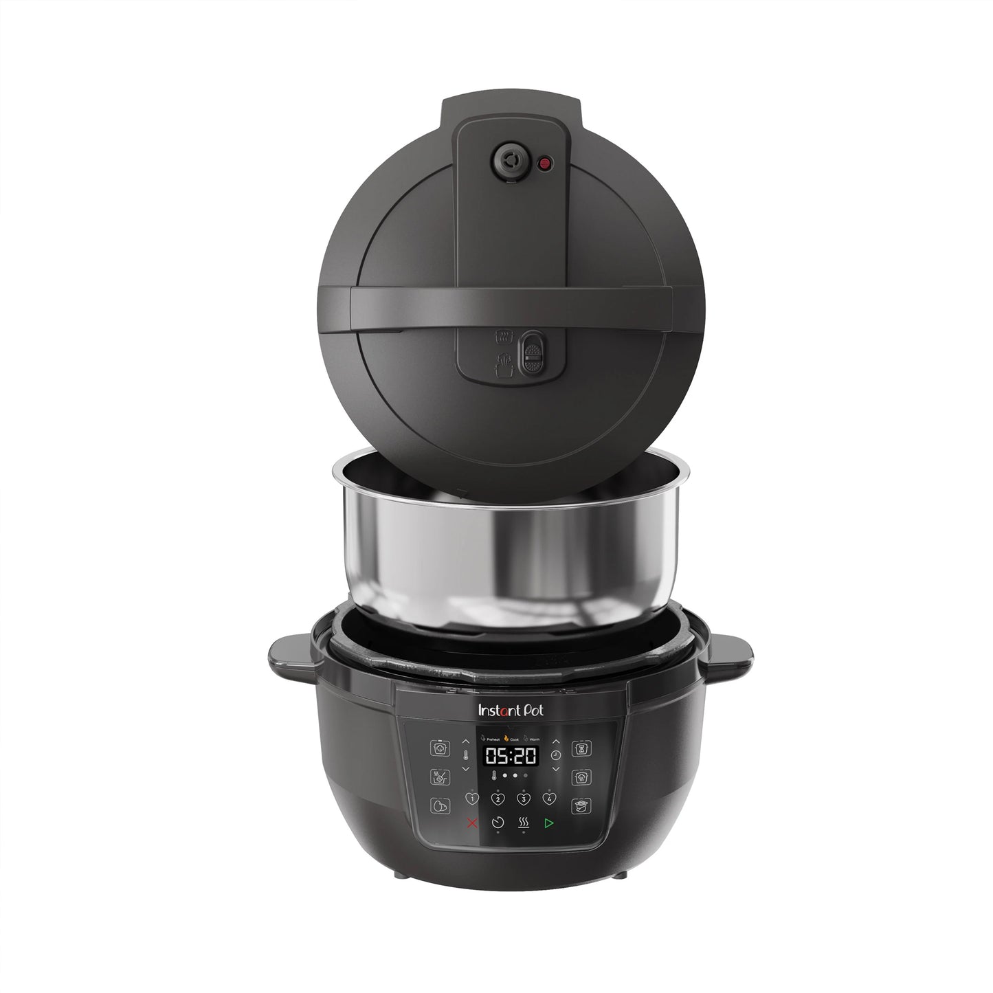 Instant Pot XL Wide Pressure Cooker Black