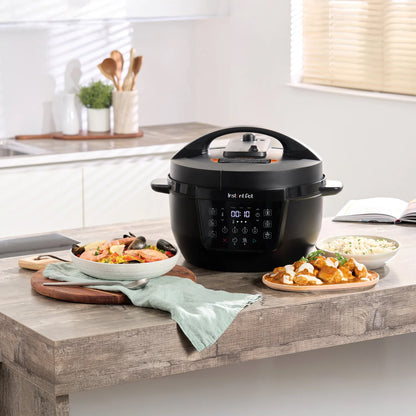 Instant Pot XL Wide Pressure Cooker Black