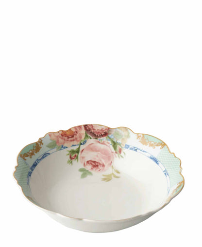 Jenna Clifford Italian Rose Salad Bowl - White