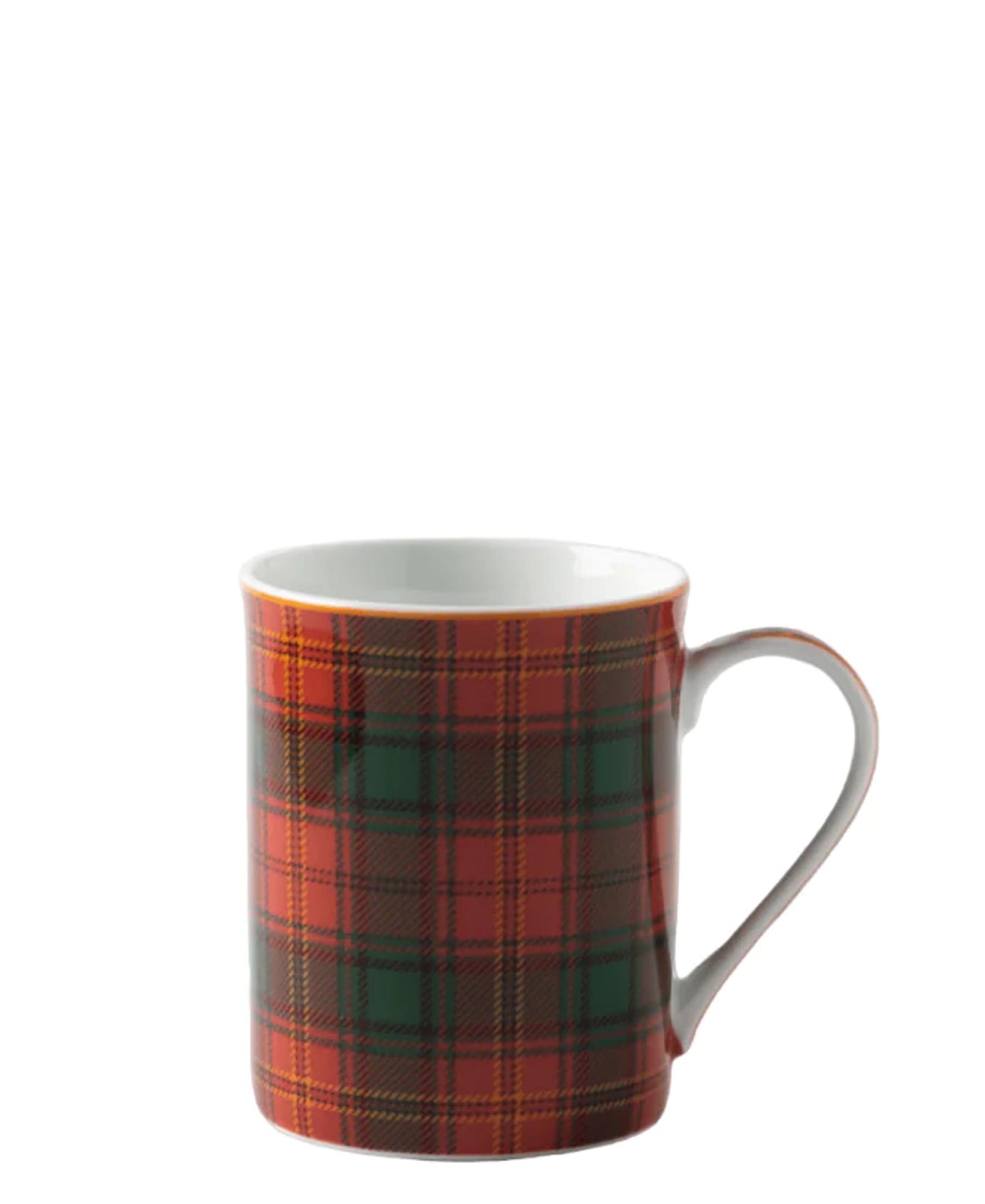 Jenna Clifford Tartan Mug in Gift Box - Red