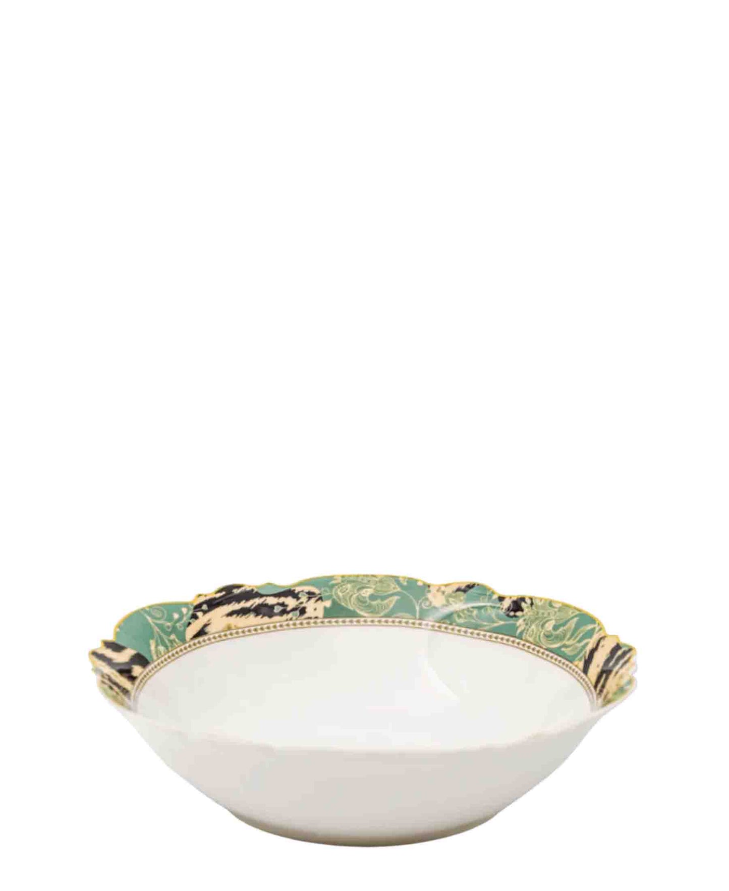 Jenna Clifford Botanica Rose Salad Bowl - White