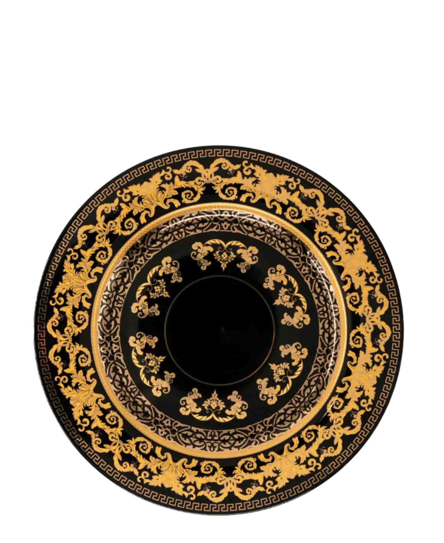 Jenna Clifford Grandeur Charger - Gold & Black