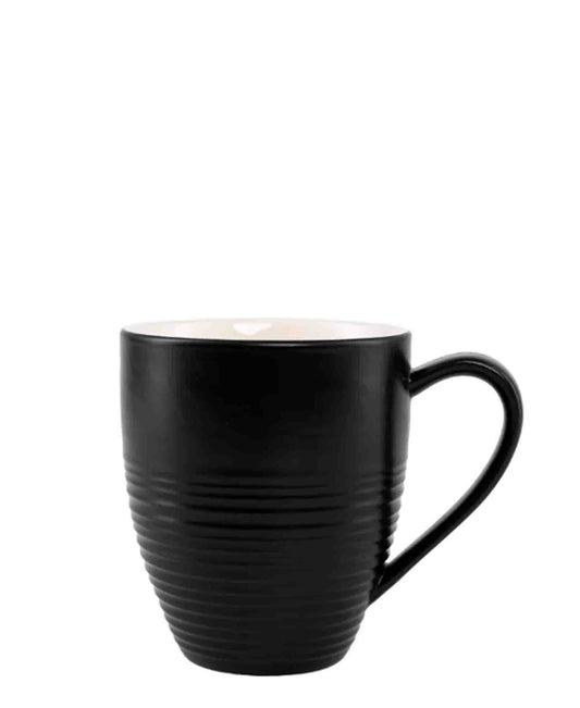 Jenna Clifford BlancNoir 400ml Mug - Black & White