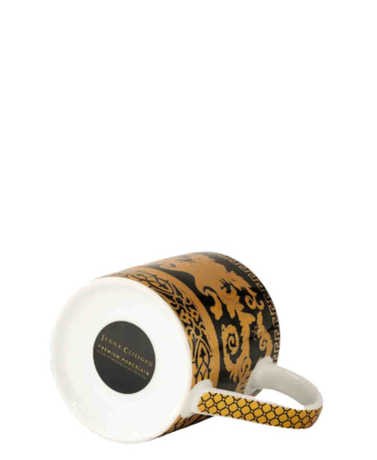 Jenna Clifford Grandeur Mug - Black & Gold
