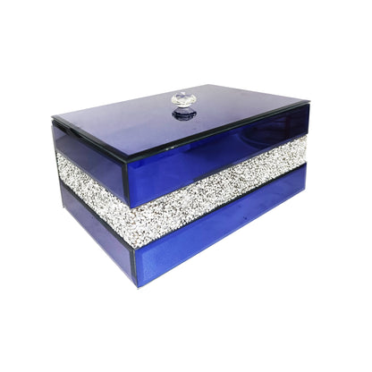 Exotic Designs Jewellery Box - Blue