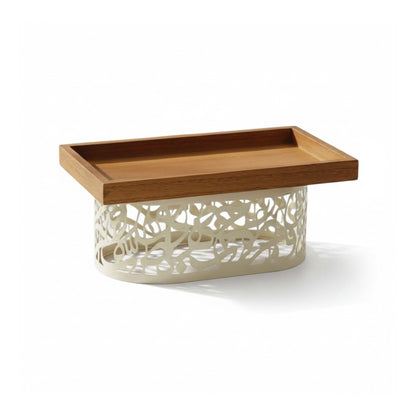 Calligraphy Design Small Wooden Serving Tray