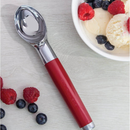 KitchenAid Coreline Ice Cream Scoop Empire Red