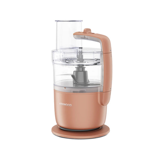 Kenwood MultiPro Go Compact Food Processor with Express Serve Clay Red