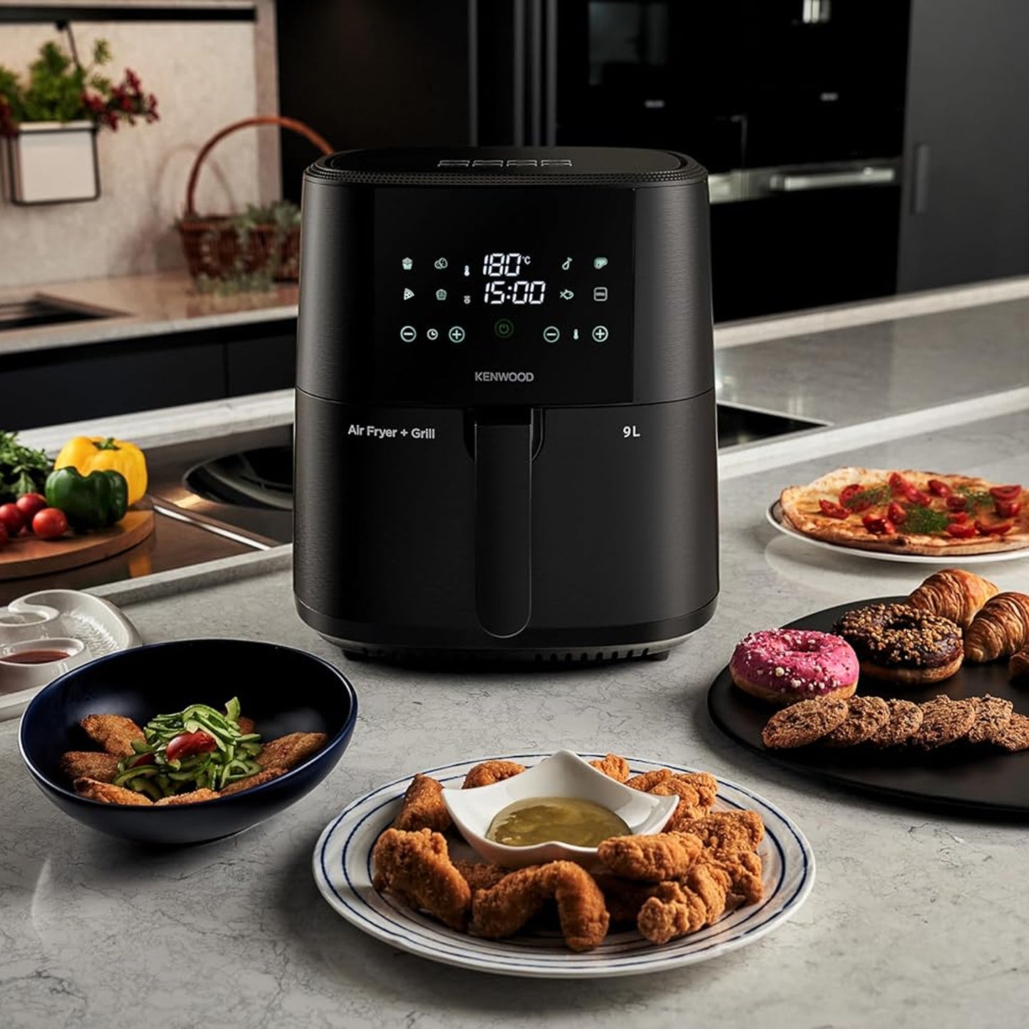 Kenwood 9Lt Airfryer Black