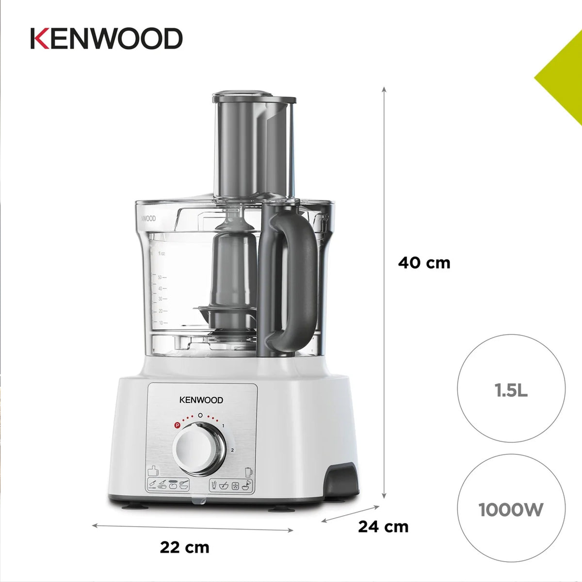 Kenwood MultiPro Express 3Lt Food Processor White