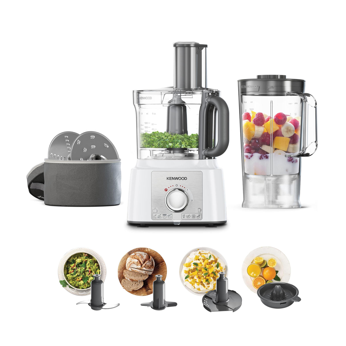 Kenwood MultiPro Express 3Lt Food Processor White