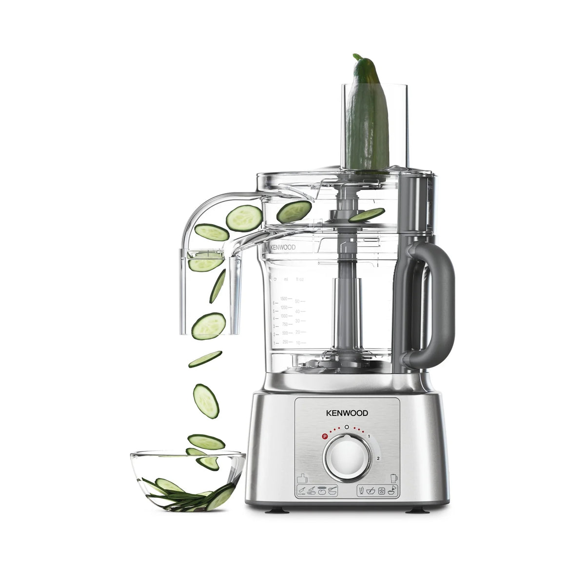 Kenwood MultiPro Express 3Lt Food Processor With Express Dice Silver