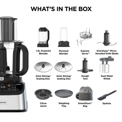 Kenwood MultiPro OneTouch Food Processor & Blender Black