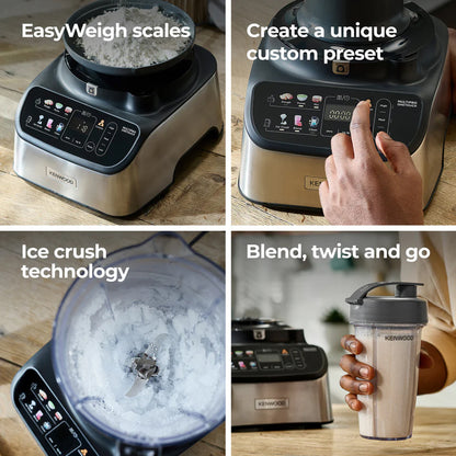 Kenwood MultiPro OneTouch Food Processor & Blender Black