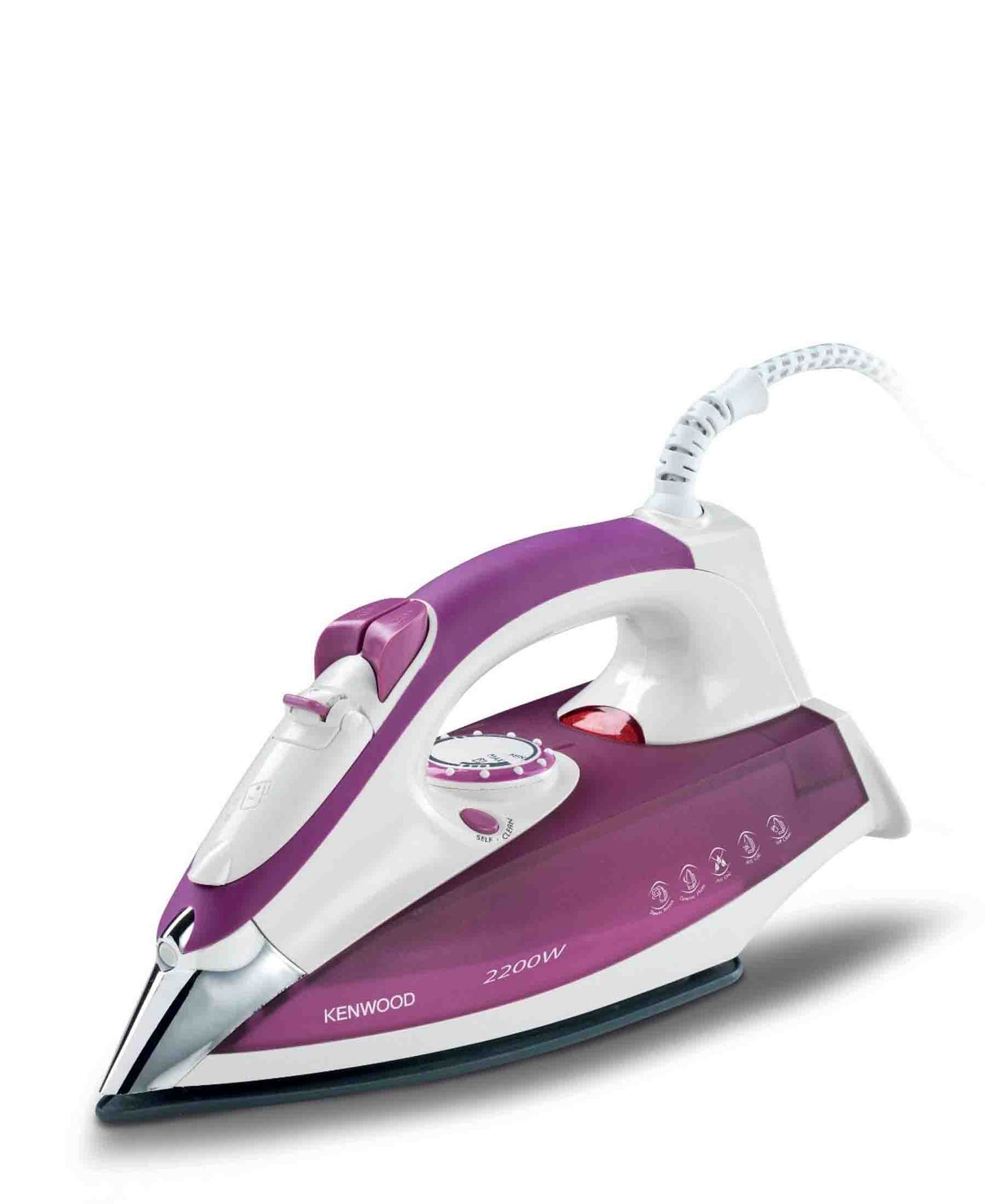 Kenwood Steam Iron - Purple & White