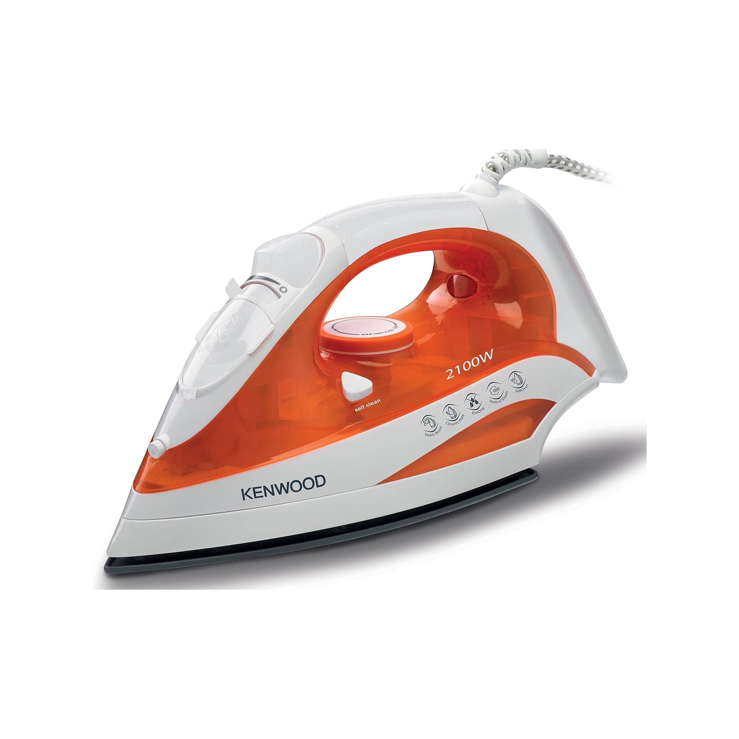 Kenwood 2100W Steam Iron Orange